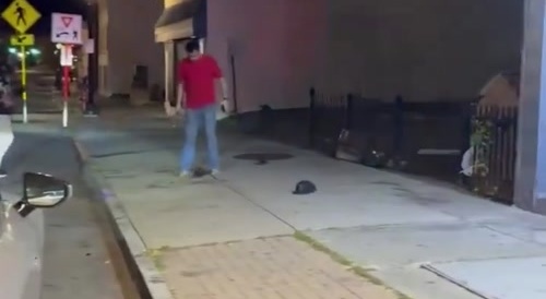 Hammer used during fight