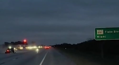 Landing on I-95 in Florida