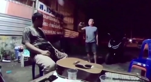 shot dead by bald dude