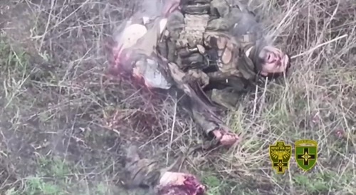 Russian Loses Legs via Drone