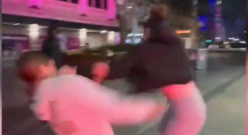 Barefoot Ratchets Fight at 2am