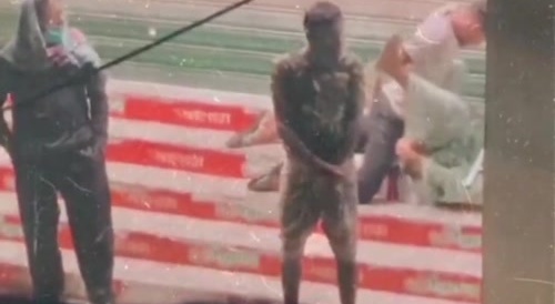 ensuring that a friend can have sex in peace.