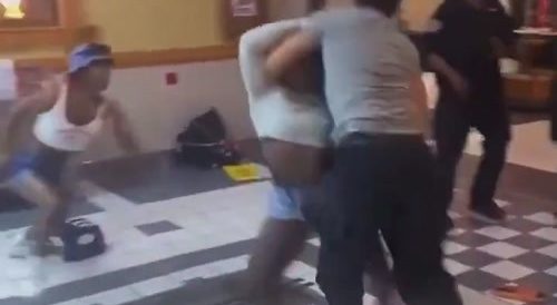 Wild Ratchets Ain't Scared to Fight at Food Court