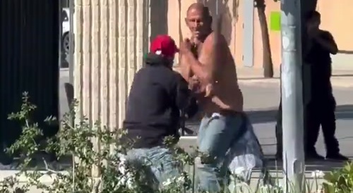 Fight between two Rednecks