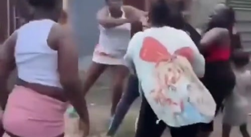 Village Ratchets Have an Brawl - 'in da Village'
