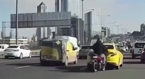 Biker Gets Instant Karma