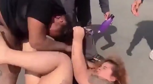 Butterball Ratchets Fight on Street