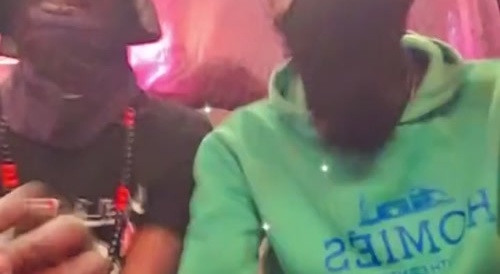 Man wanted for murder streams himself