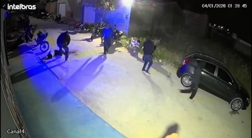 Poor bastard forced out of bar then executed