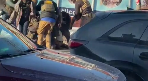 ICE Agent shooting someone