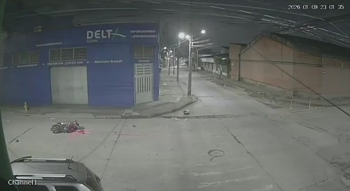 Colombian Cop On bike Gets Obliterated