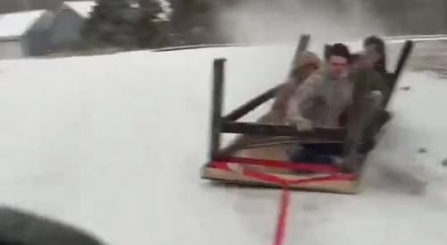Towing a sled table