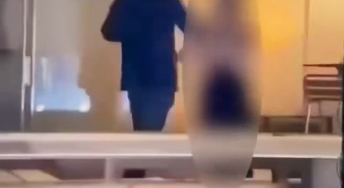 There was a side-door exit