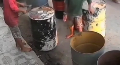 Guy in green prevented barrel from going into Orbit
