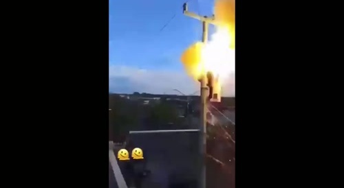 Cable Thief Gets Fried