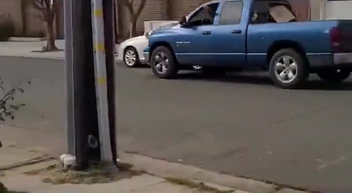Trump Hater Crashes Truck 'Cuz a Trump Sign