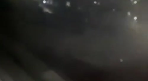 Gunfire reported in the vicinity of the Presidential Palace in Caracas, Venezuela.