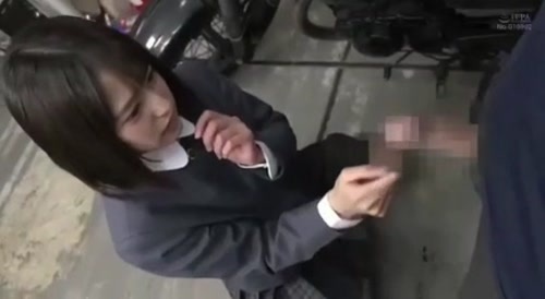 Asian woman and penis