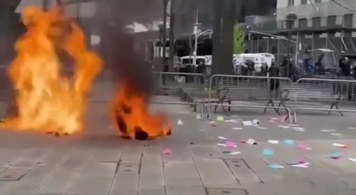 And They Let Him Burn...