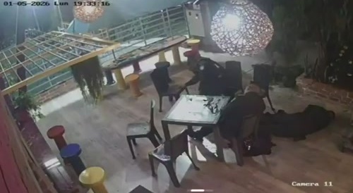 Two Police Officers  Sniped  Eating at Restaurant