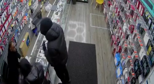 Phone shop robbery