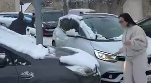 Slippery road accidents