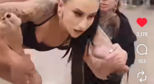 Hooked fetish piercing