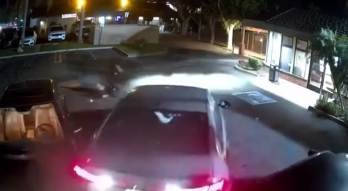 Old Geezer Gets Hips Crushed by Car