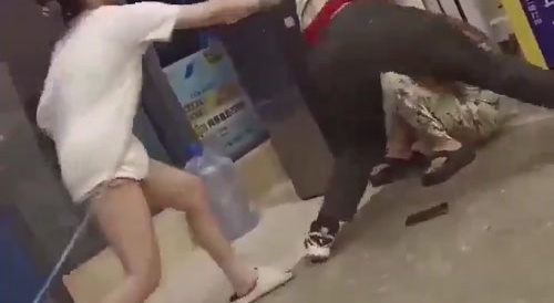 She Spit In His Face...