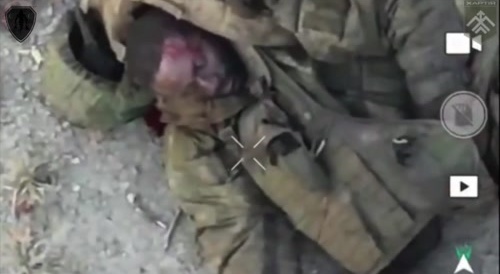 mercenary hit by drone