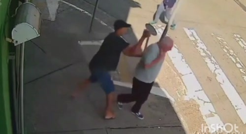 Don't Steal Grandpas phone you prick