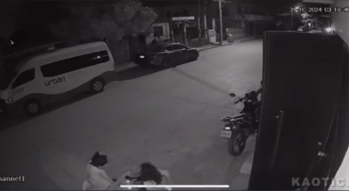 Coming out of the club