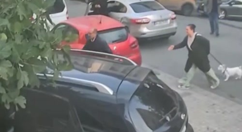 First to the ground, then to the ass.