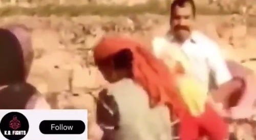 Women Give Horny Man A Licking