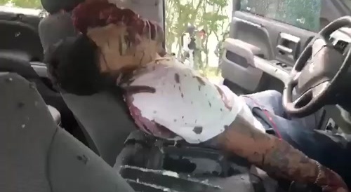 They shot his brains out