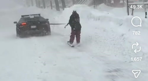 Safe sportycar snowski