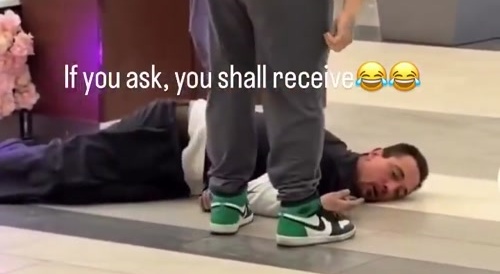 Tweaking Tweeker Gets Knocked Out Cold