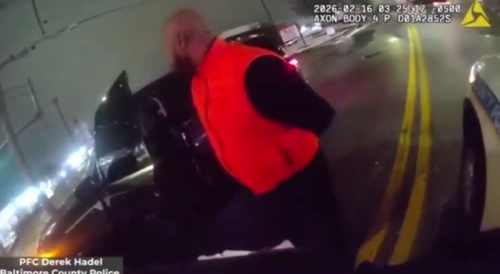 cop knocks out man with one punch