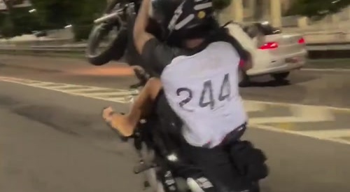 non-pro attempts to stunt and wipes out