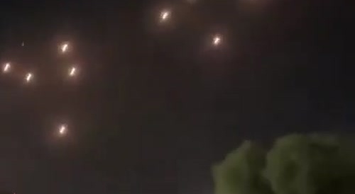 Massive assault from Iran