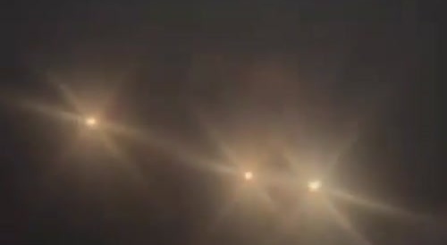 A10 operating at night