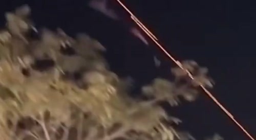 U.S. C-RAM system shoots down drone