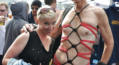 very large testicles