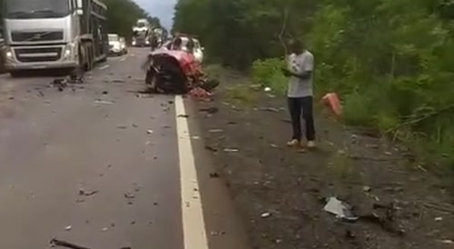 Horrible Crash In Brazil