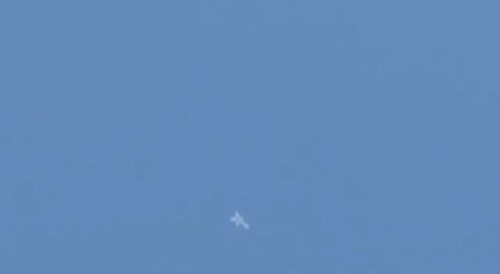 F-15 in the air over Iran that was shot down