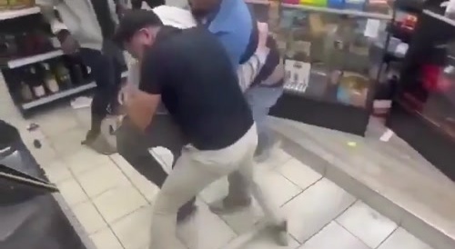 missed cheapshot leads to a good beating