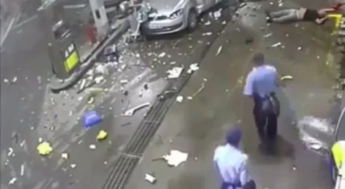 Gas Station Explosion