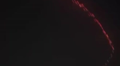 American CRAM engaging Iranian drone