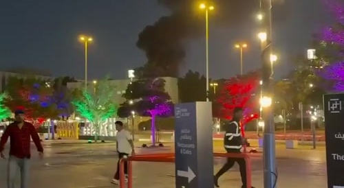 Iranian one-way attack drone struck the U.S. Consulate in Dubai.