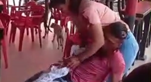 Red Plastic Chair Of Death